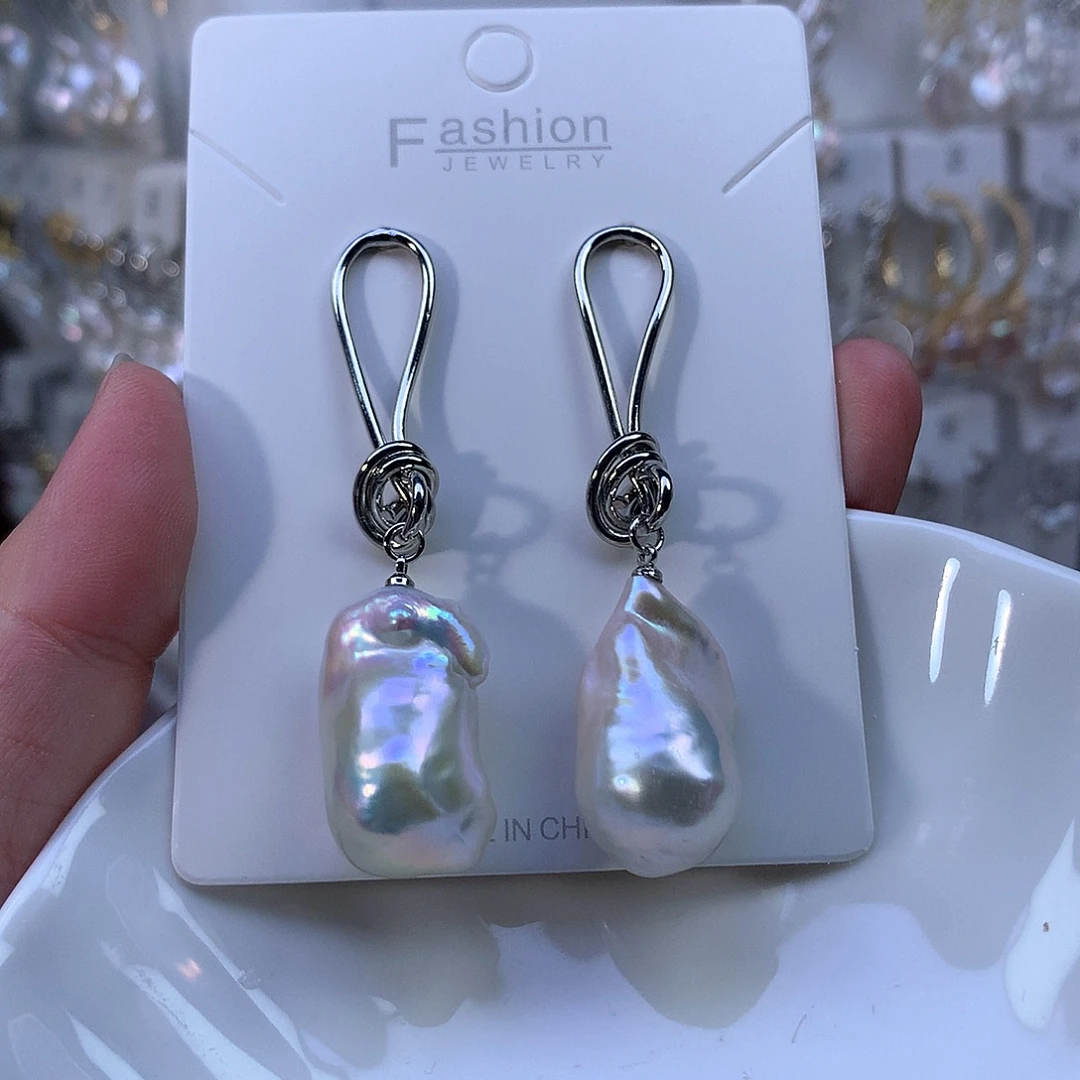 耳饰合金淡水珍珠特价4047