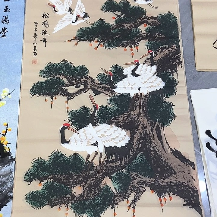 小周画廊的直播间