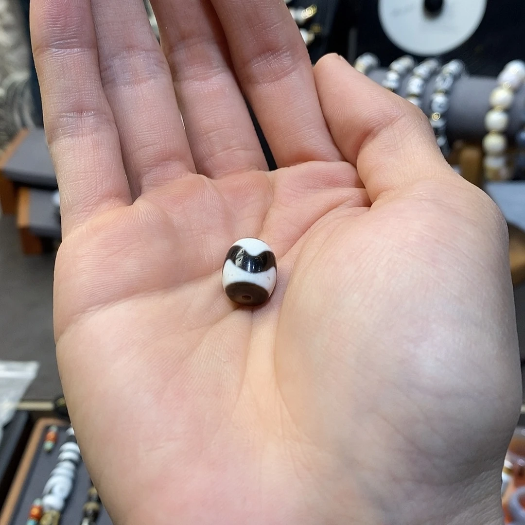 婇***賊玛瑙/玉髓散珠行运古法单虎牙