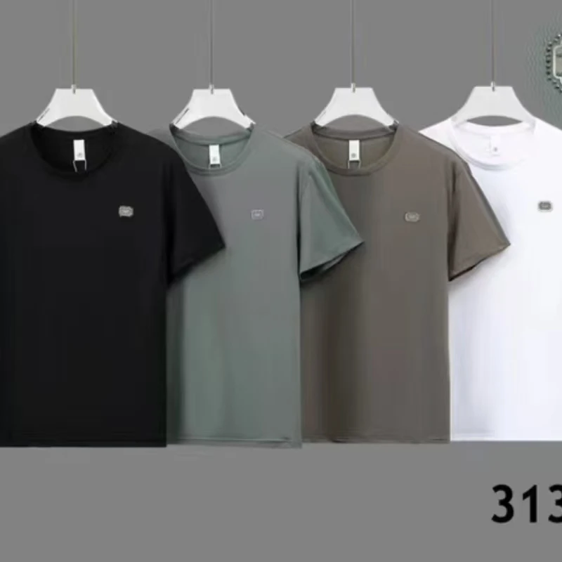 【淼淼妈】男士夏季速干冰爽T恤3131