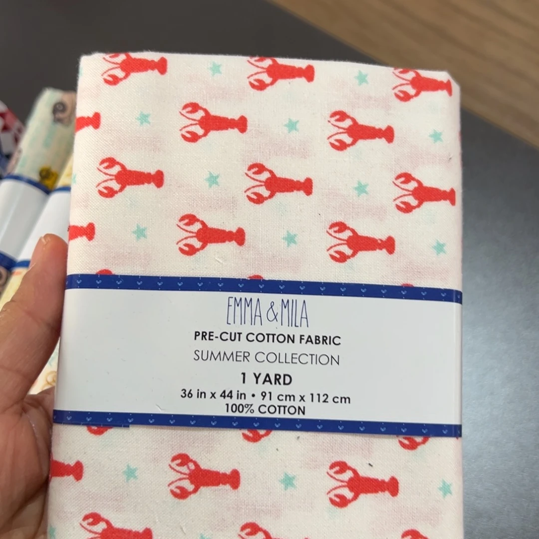 一码纯棉平布1.1米宽果子布艺