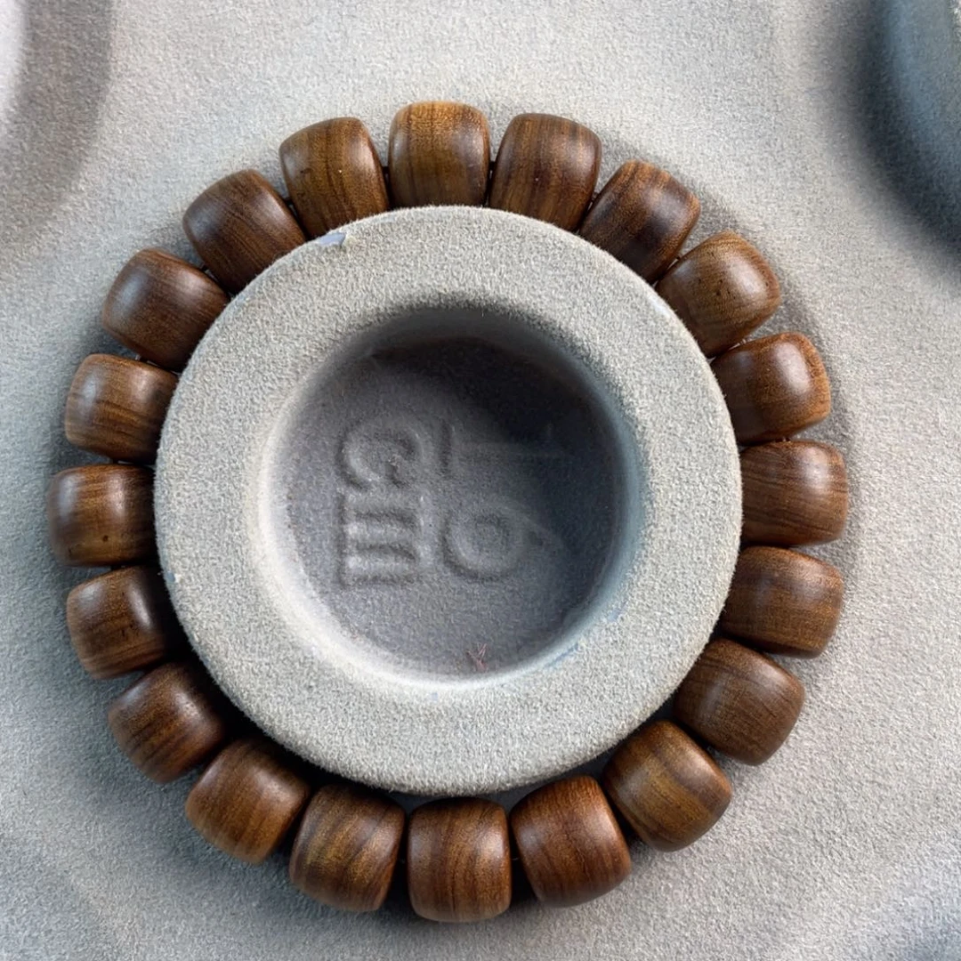 木老山檀9/10单圈手串