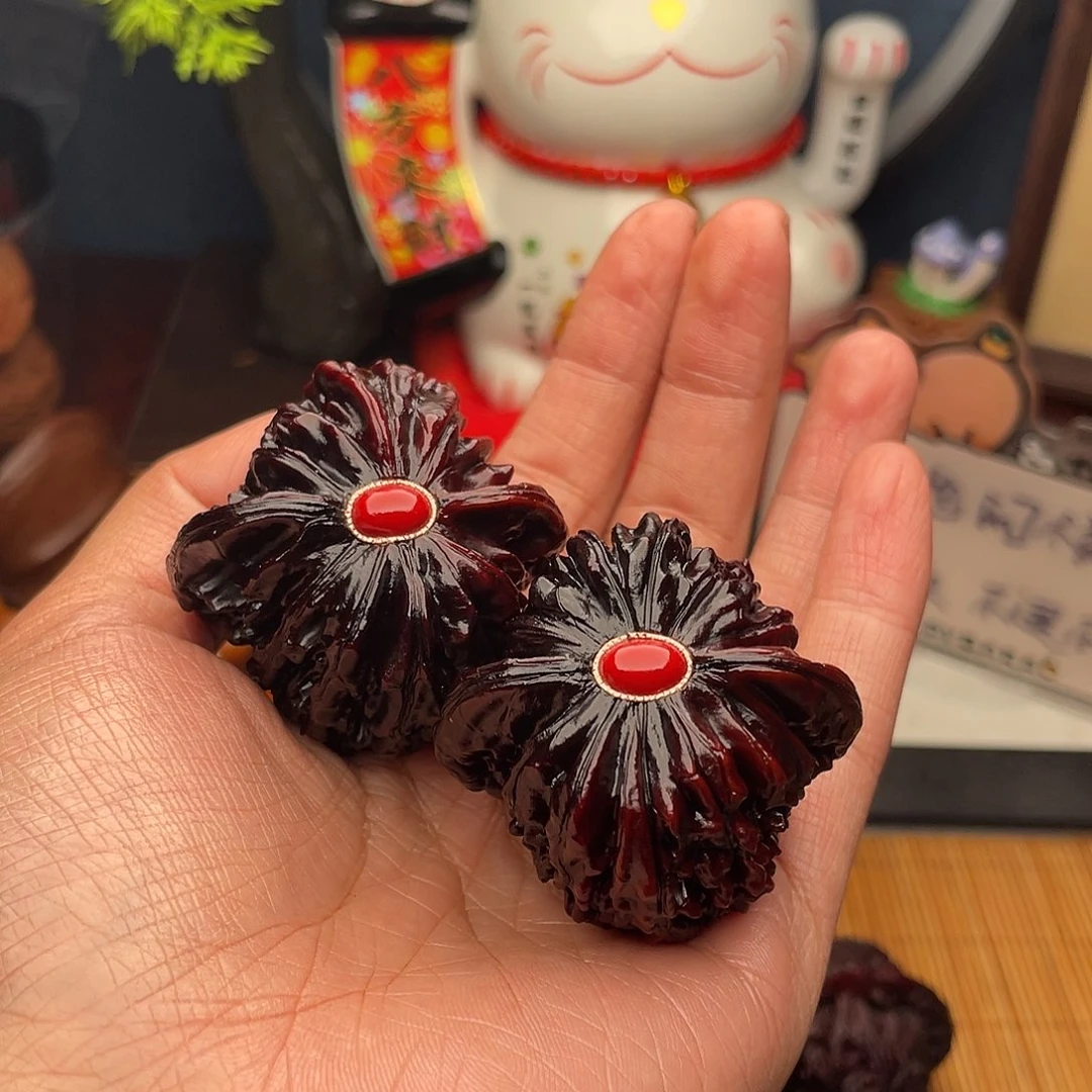 吊坠文玩核桃༼***༽镶楼