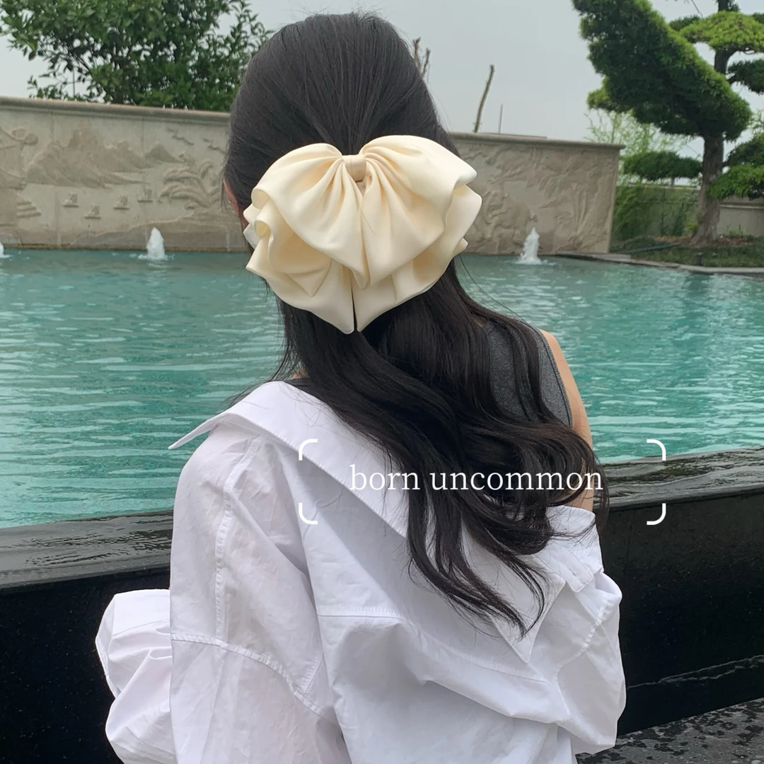 韩式大号甜美蝴蝶发圈超仙时尚气质优美百搭女款小众高级感头饰