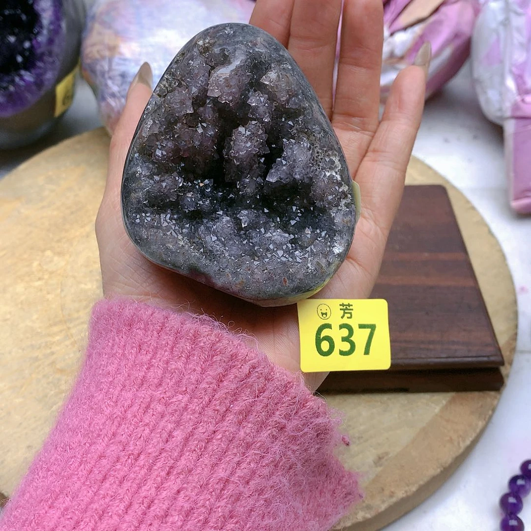 紫晶大型摆件（非配饰）未镶嵌