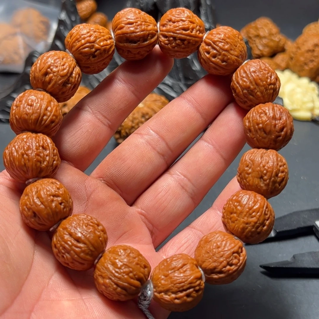 手串文玩核桃尺寸边肚20高18