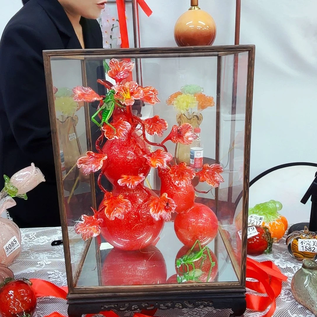 葫芦安妮家居琉璃摆件