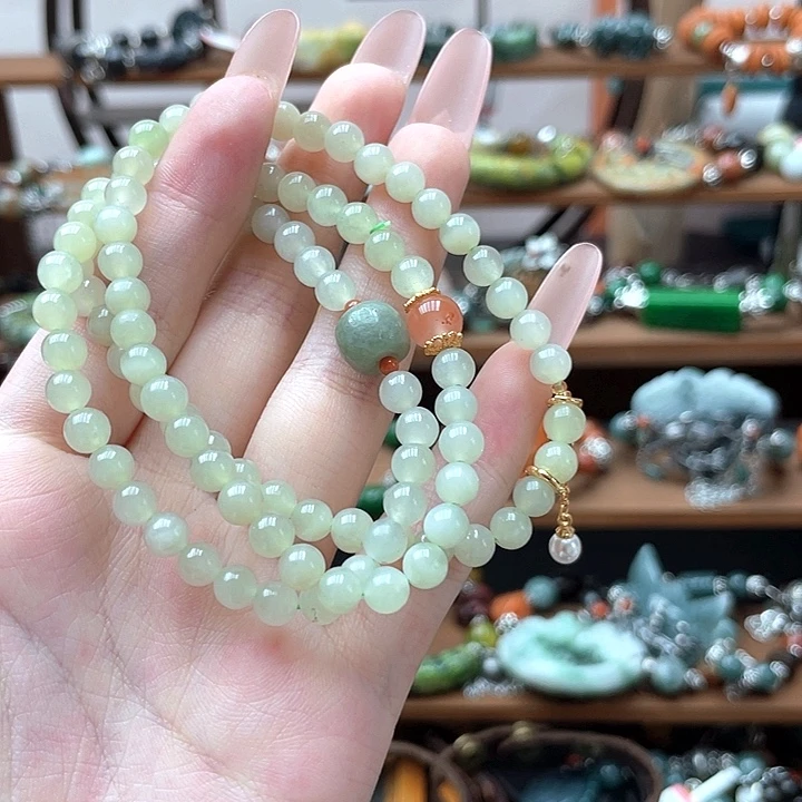 和田玉（糖玉）未镶嵌手链饰品