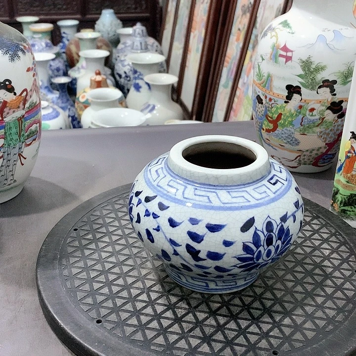 陶摆件博古架陶瓷摆件