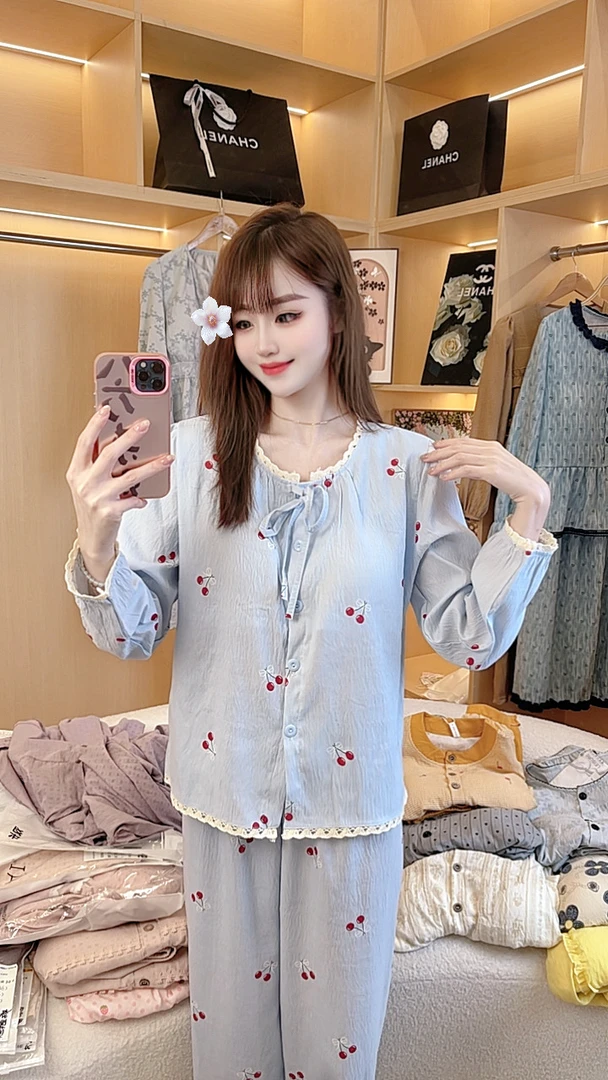 【1】品牌高货青沧 春夏多款少量 高品质睡衣家居服套装