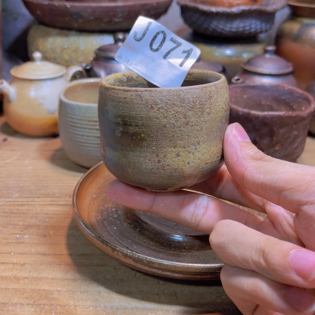 纯手工制作工艺（柴烧）裸烧纯手工制作柴烧071