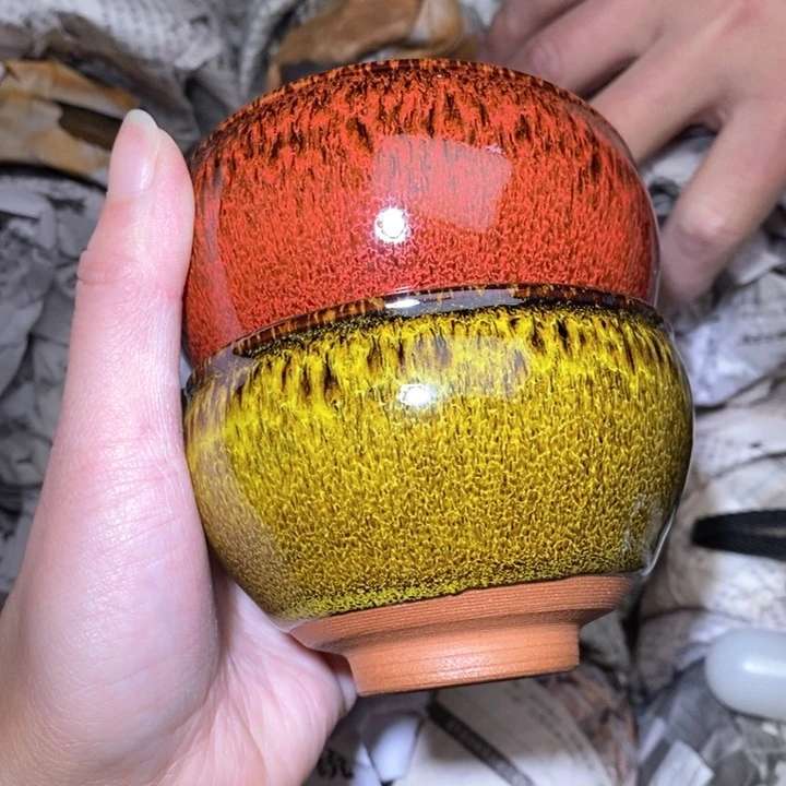 茶盏不带礼盒，建盏主人杯