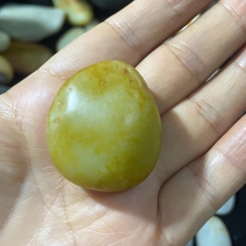 和田玉（糖玉）未镶嵌车挂