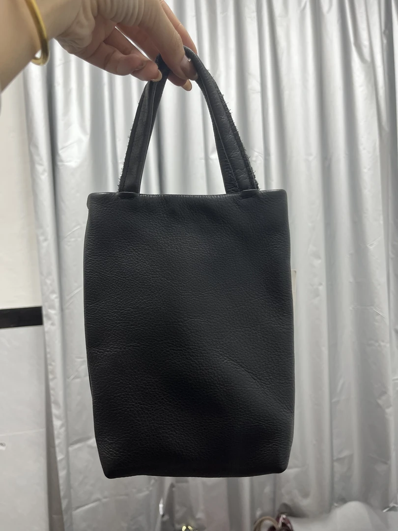 手机包头层牛皮手提斜挎