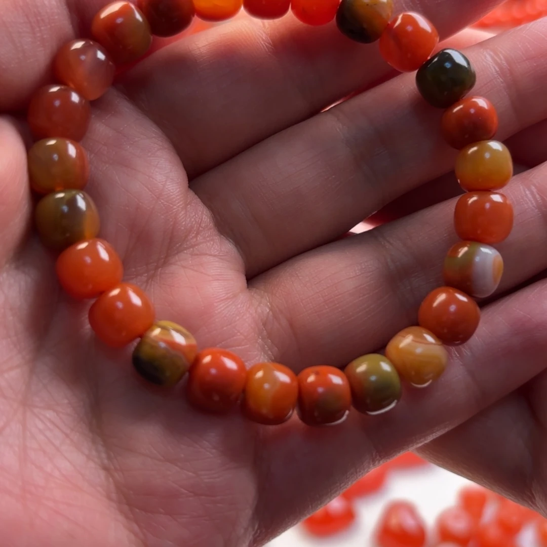 手串未镶嵌南红玛瑙