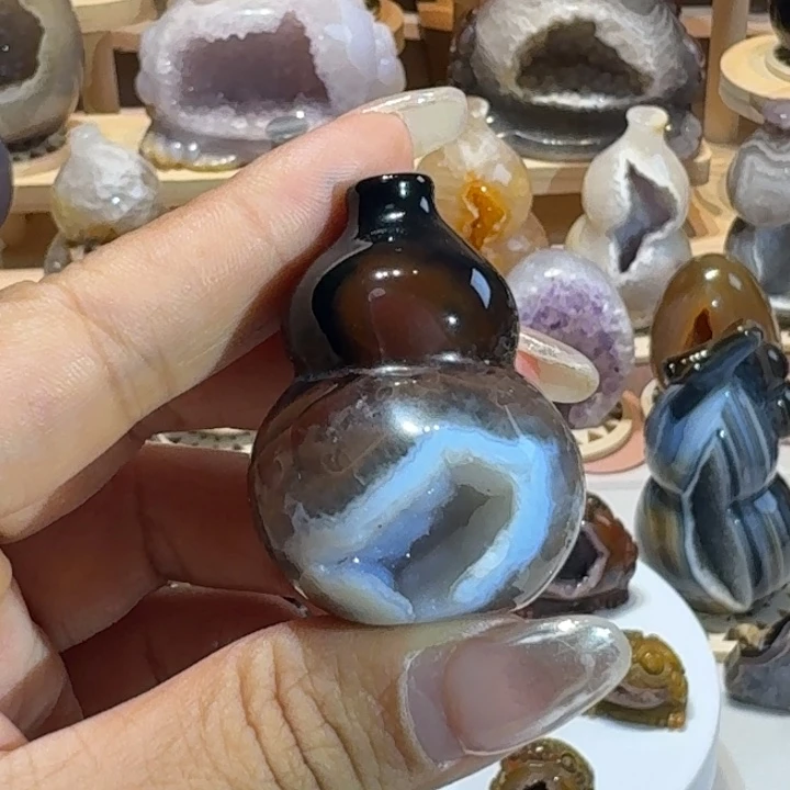 未镶嵌大型摆件（非配饰）水晶软糖葫芦