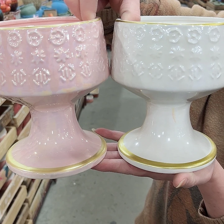 陶瓷陶瓷多肉植物花盆