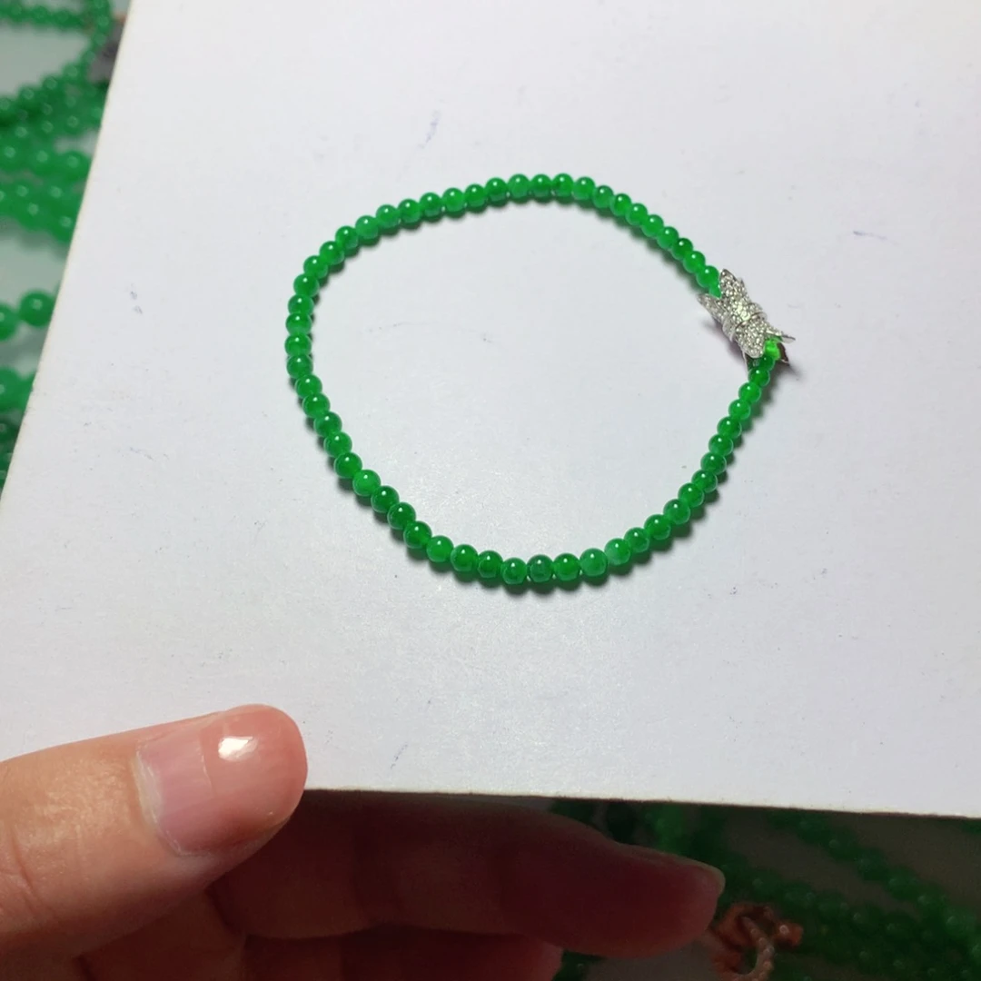 未镶嵌手链翡翠缅甸翡翠