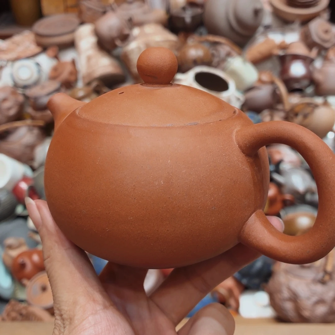 柴烧老岩泥高温茶器皿