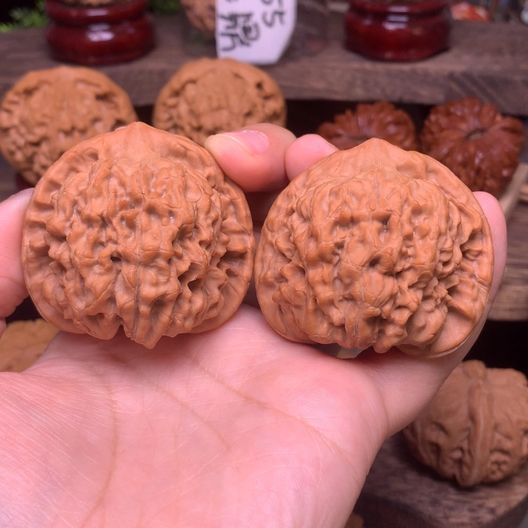 文玩核桃吊坠48官帽全品