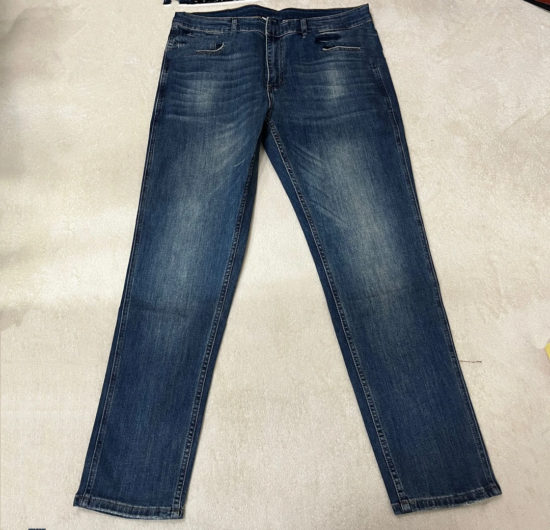 Sweet DD蓝色休闲直筒裤 123号（腰围 92/170斤左右）