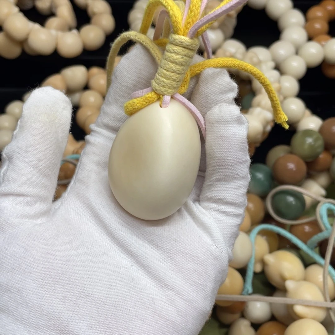 菩提根/象牙果吊坠何**.牙果把件875