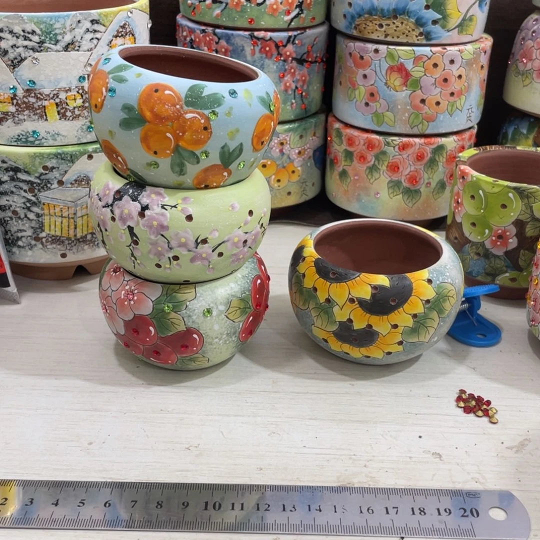 红陶小****多肉花盆小盆