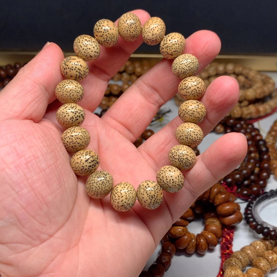 吊坠星月菩提陈化料1412尺寸胖苹果珠