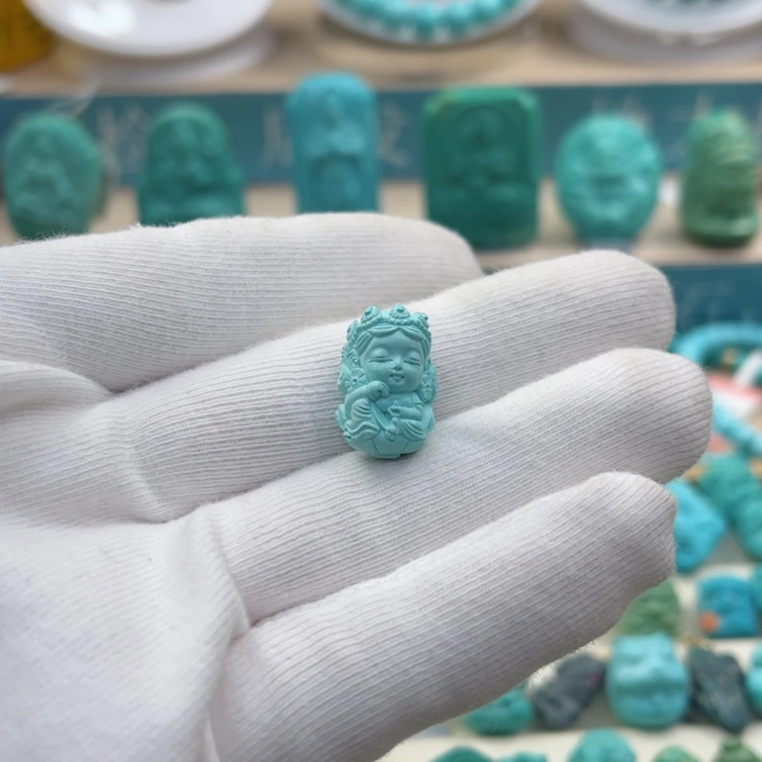 绿松石珠宝奇石未镶嵌