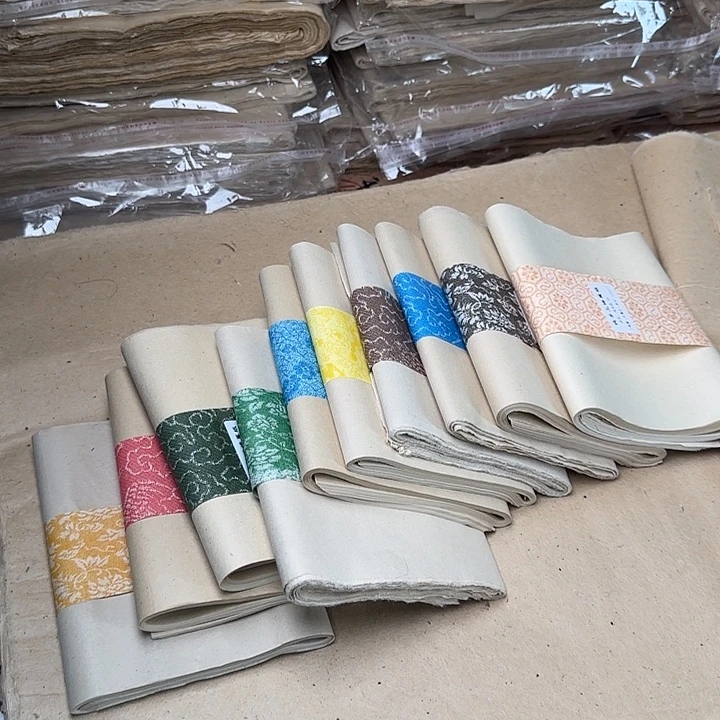 10款竹纸。38×15cm每份50张