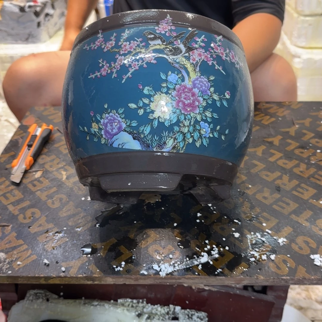 紫砂花盆口径25.20口径