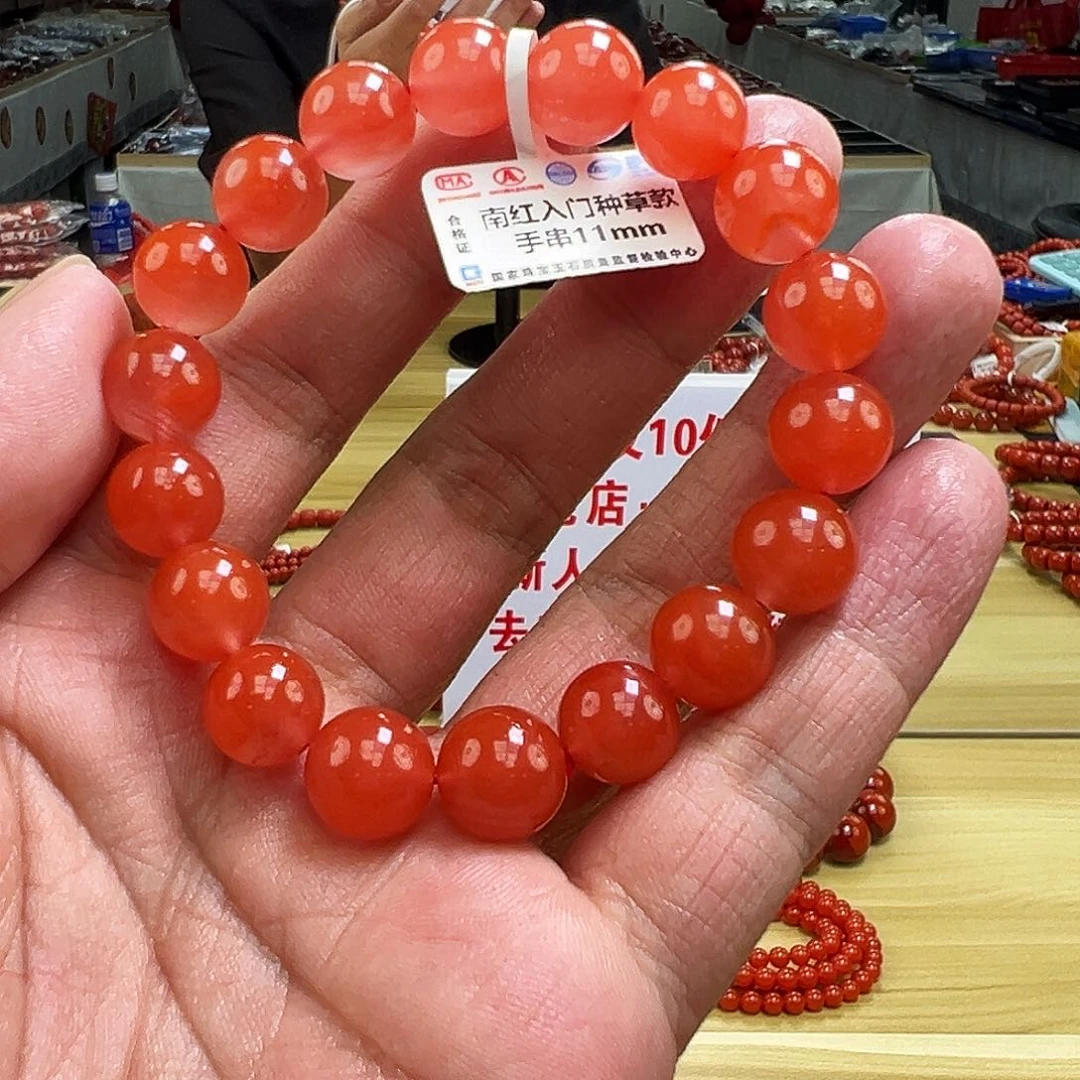 南红玛瑙买未镶嵌11mmmm