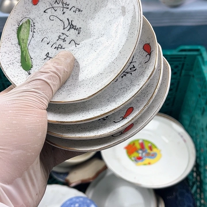 瓷片超*心英歌瓷器满19.9包邮