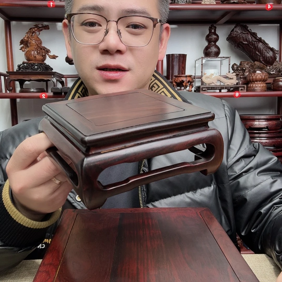 微凹黄檀工艺品底座