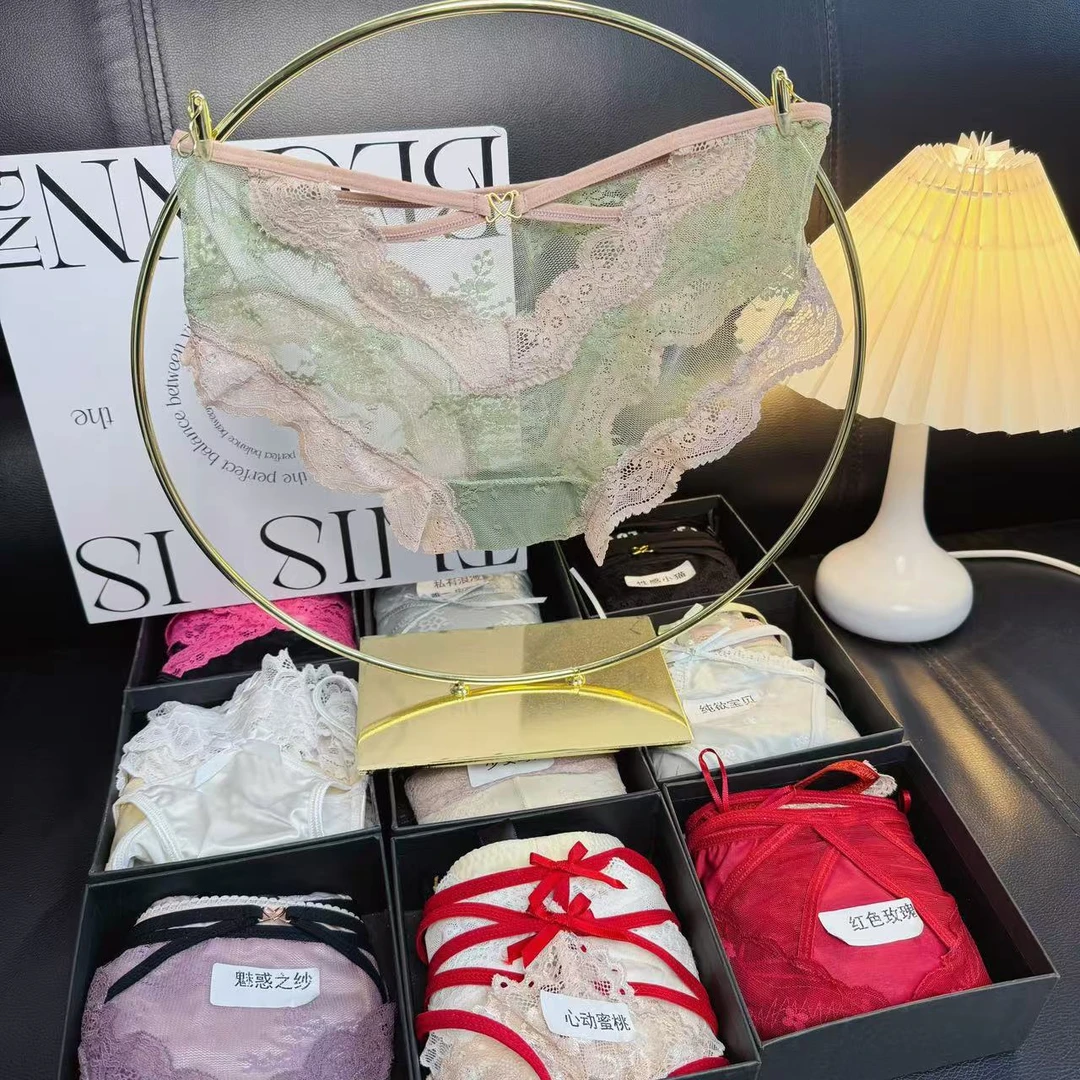 2025秋季新款5条装高货混搭福利款组合，蕾丝内裤NO退No换，90-130