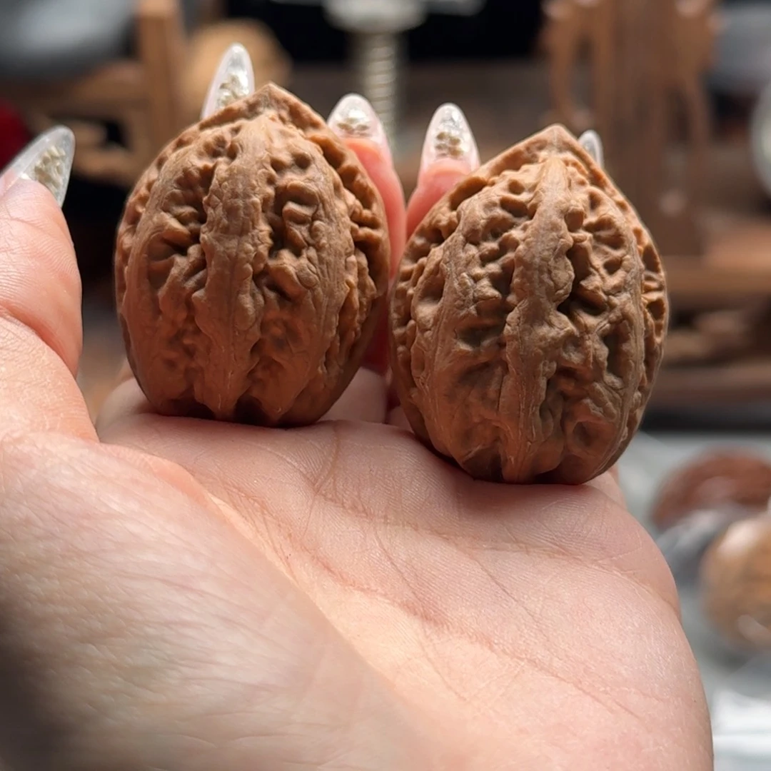 文玩核桃把件十****生关东木子楸百核166