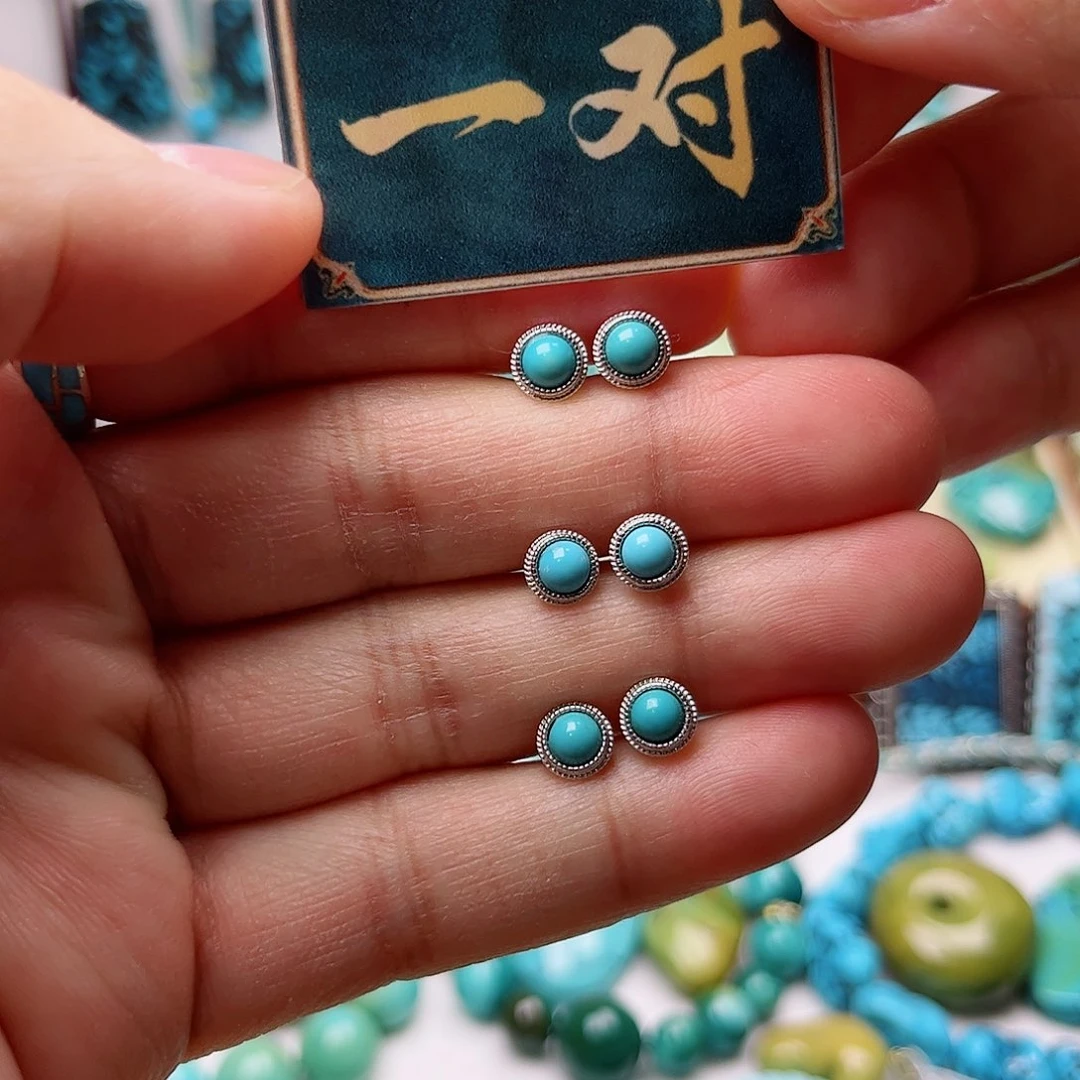 绿松石珠宝奇石未镶嵌多样性发货