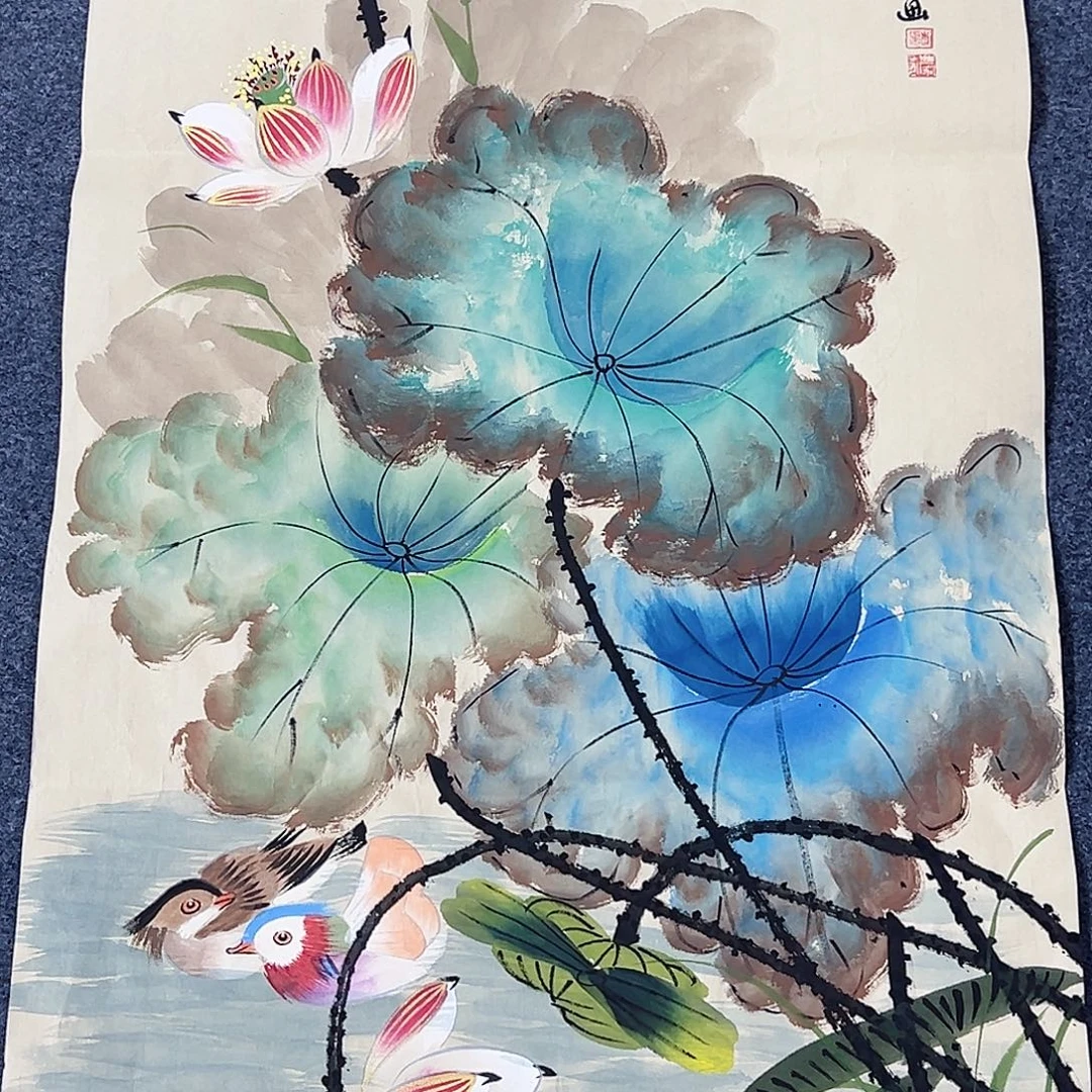 国画事事顺心如意万事如意