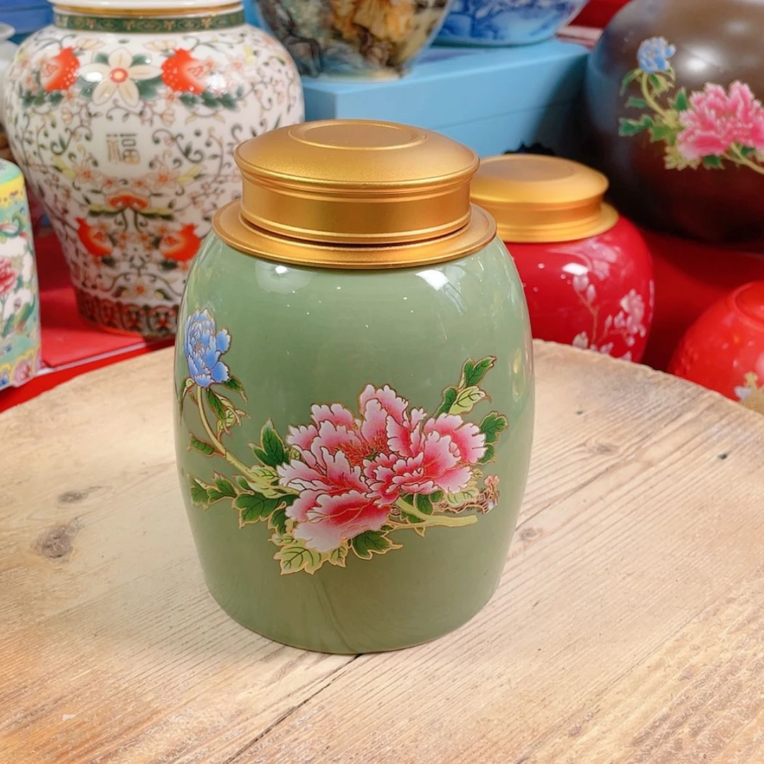【闪购商品】罐陶瓷茶叶罐密封罐
