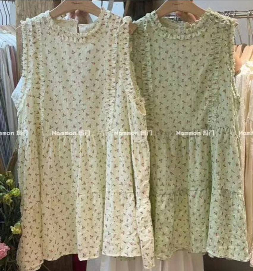 MM（80322）碎花马甲裙 kc