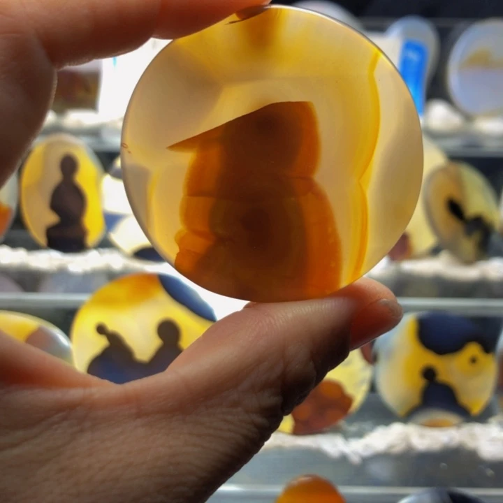 合金玛瑙/玉髓珠宝奇石56