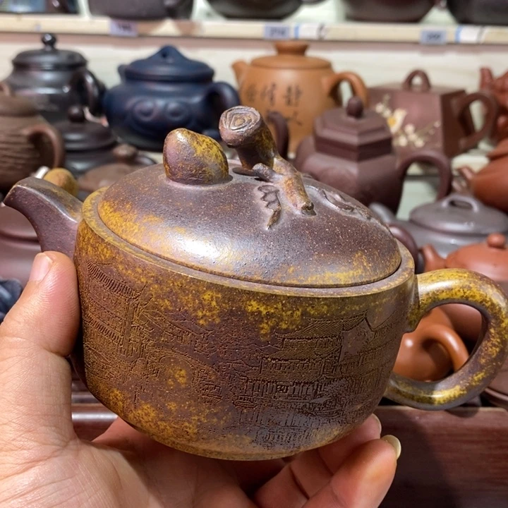 茶壶紫砂精工制作