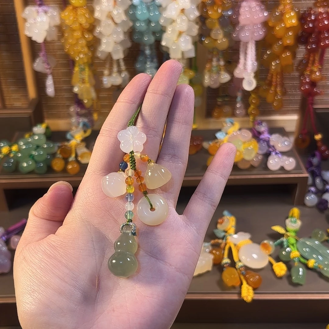 玛瑙/玉髓未镶嵌车挂