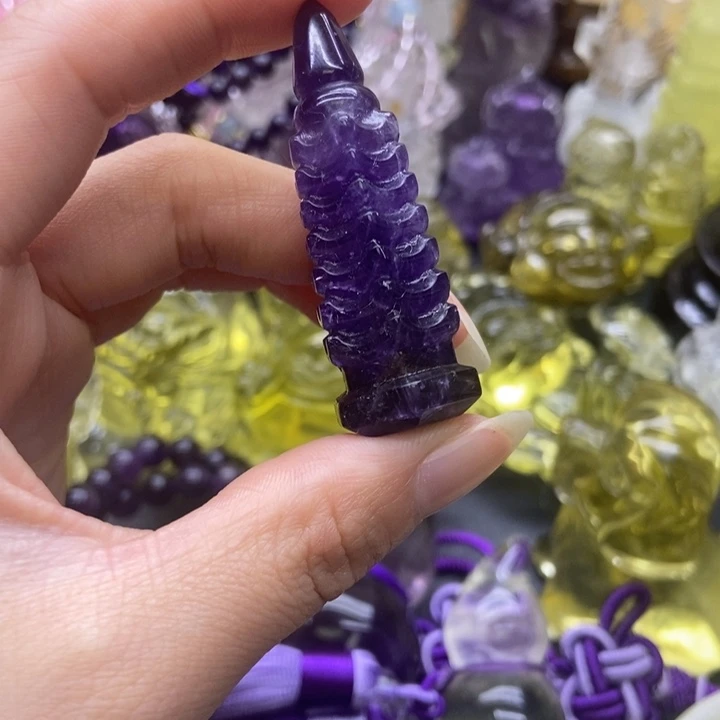 未镶嵌珠宝半成品水晶摆件