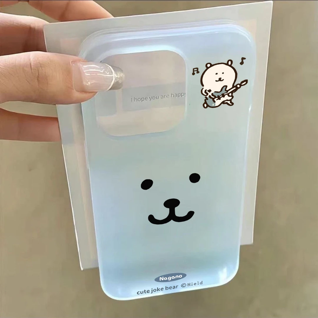 自嘲熊大脸适用iphone16promax苹果13手机壳1415磨砂12防摔11软套