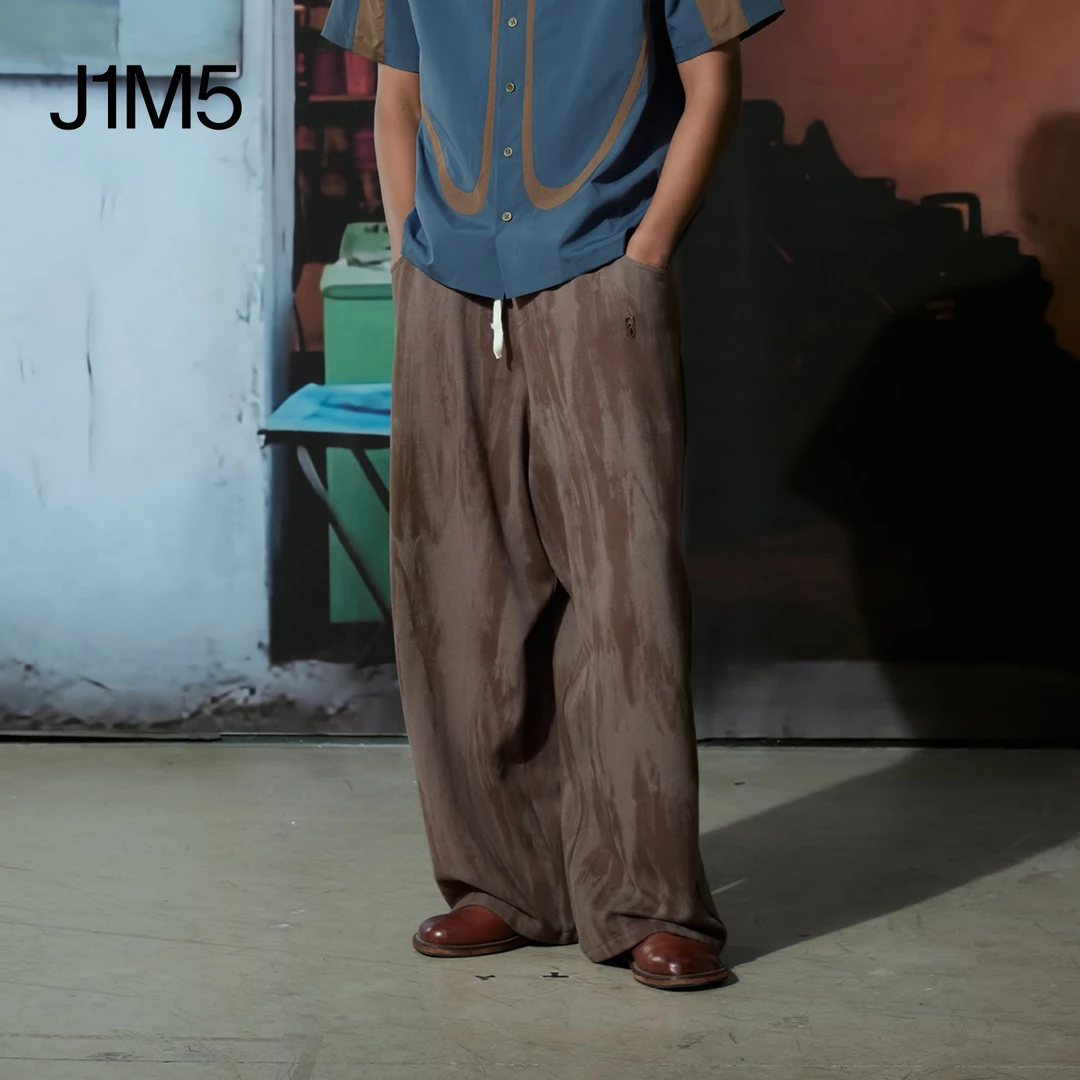 J1M5买手店 NEAR4REST 25春夏MUD大廓形卫裤时尚休闲宽松百搭