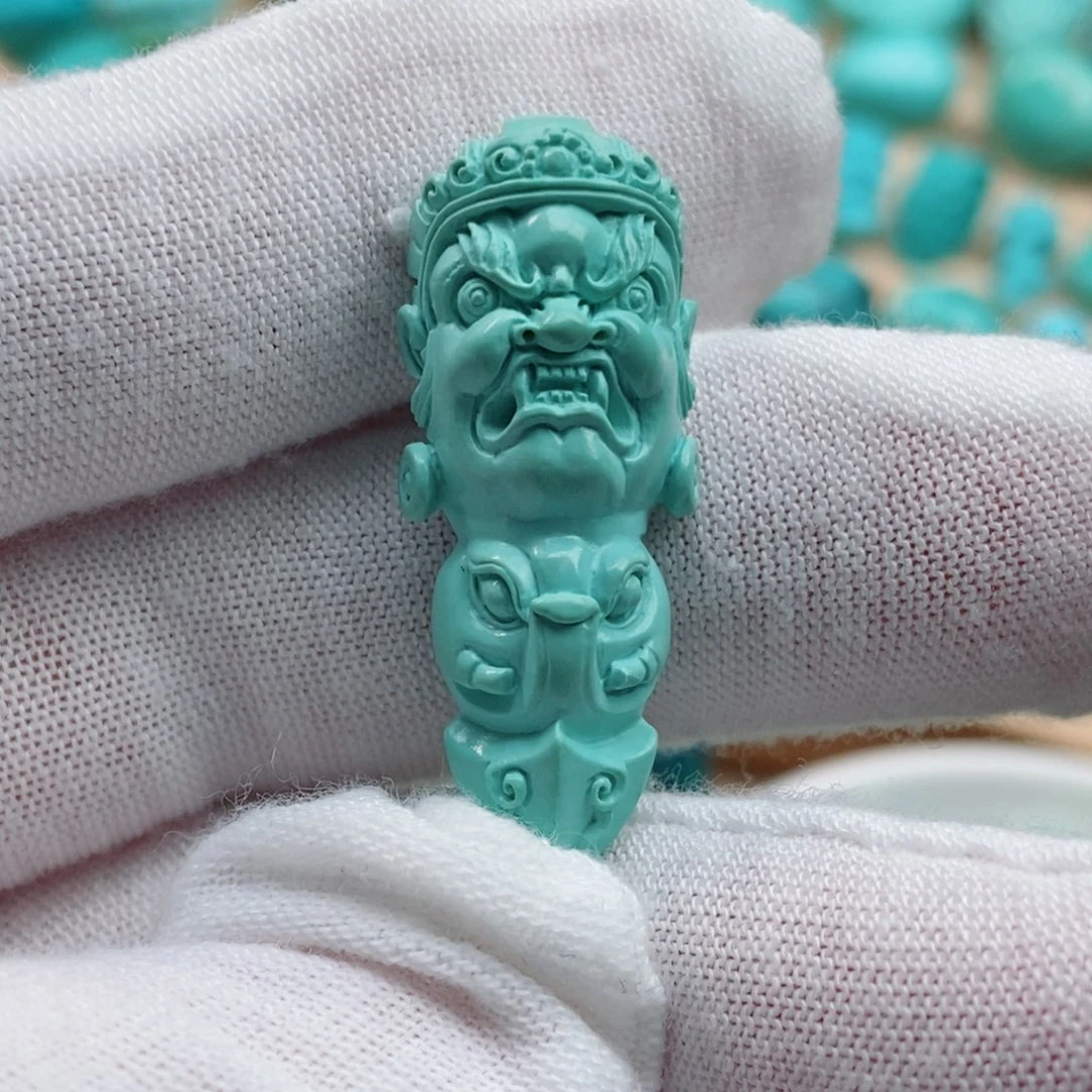 绿松石未镶嵌天然原矿绿松石