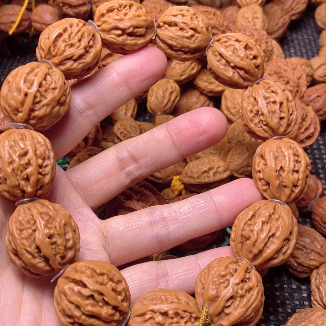 桃核手串八棱手串