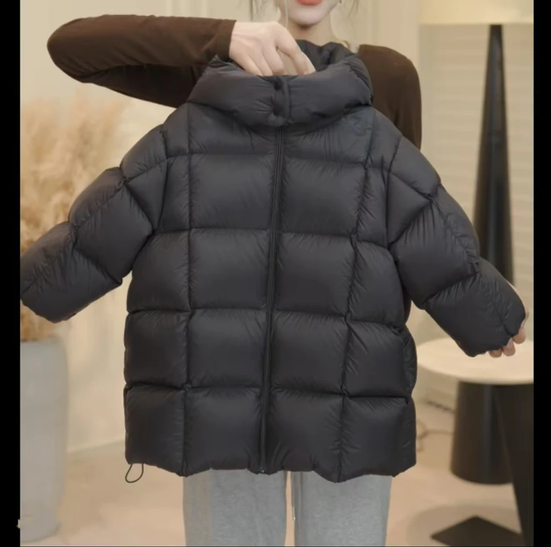 【小首尔】现货-暖冬儿童加厚中长款双倍充绒90白鸭绒羽绒服HBB3187