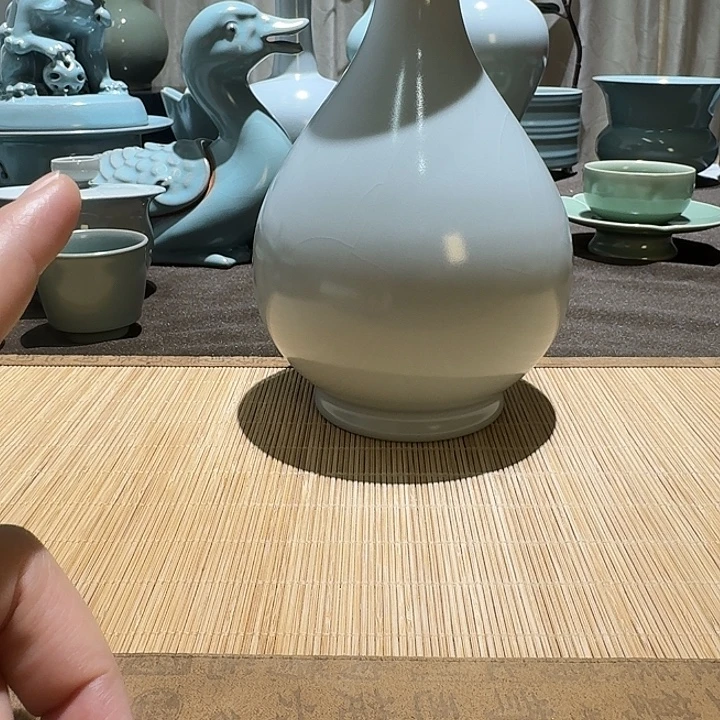 摆件全手工，玉壶春